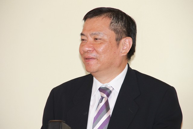 Republic of China (Taiwan) Resident Ambassador to St. Kitts and Nevis His Excellency George Gow Wei Chiou (file phot
